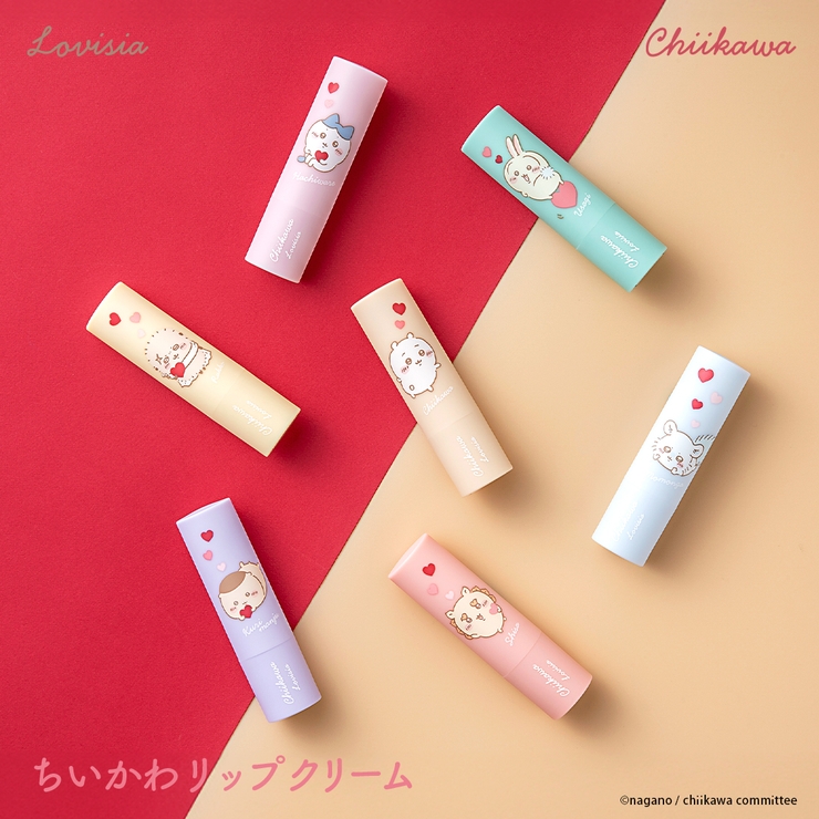 Lovisiaちいかわリップクリーム ハートシリーズ ラッコ | Lovisia公式ショップ | 詳細画像5 